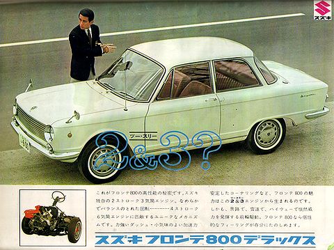懐かしの広告 （スズキ・フロンテ800） : 東京おとなガレージ