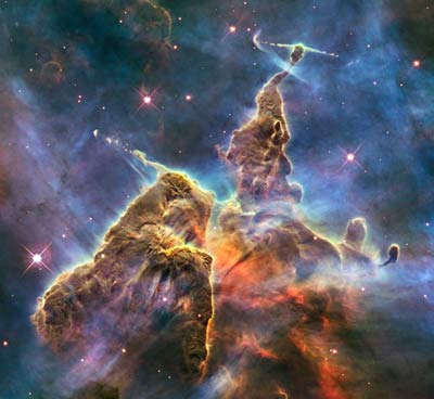 Hubble Captures View of 'Mystic Mountain