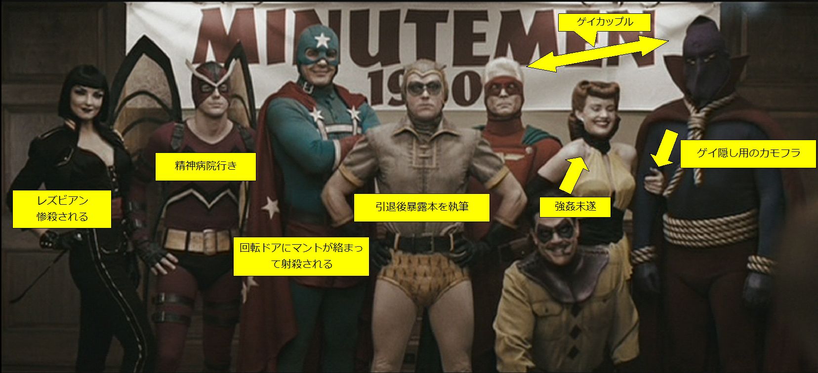 Watchmen 09 アメリカ映画 万事休すで茶を沸かす