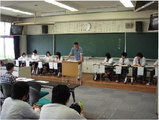 2007 大会 講評中