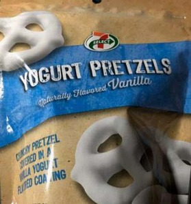 Yogurt pretzels