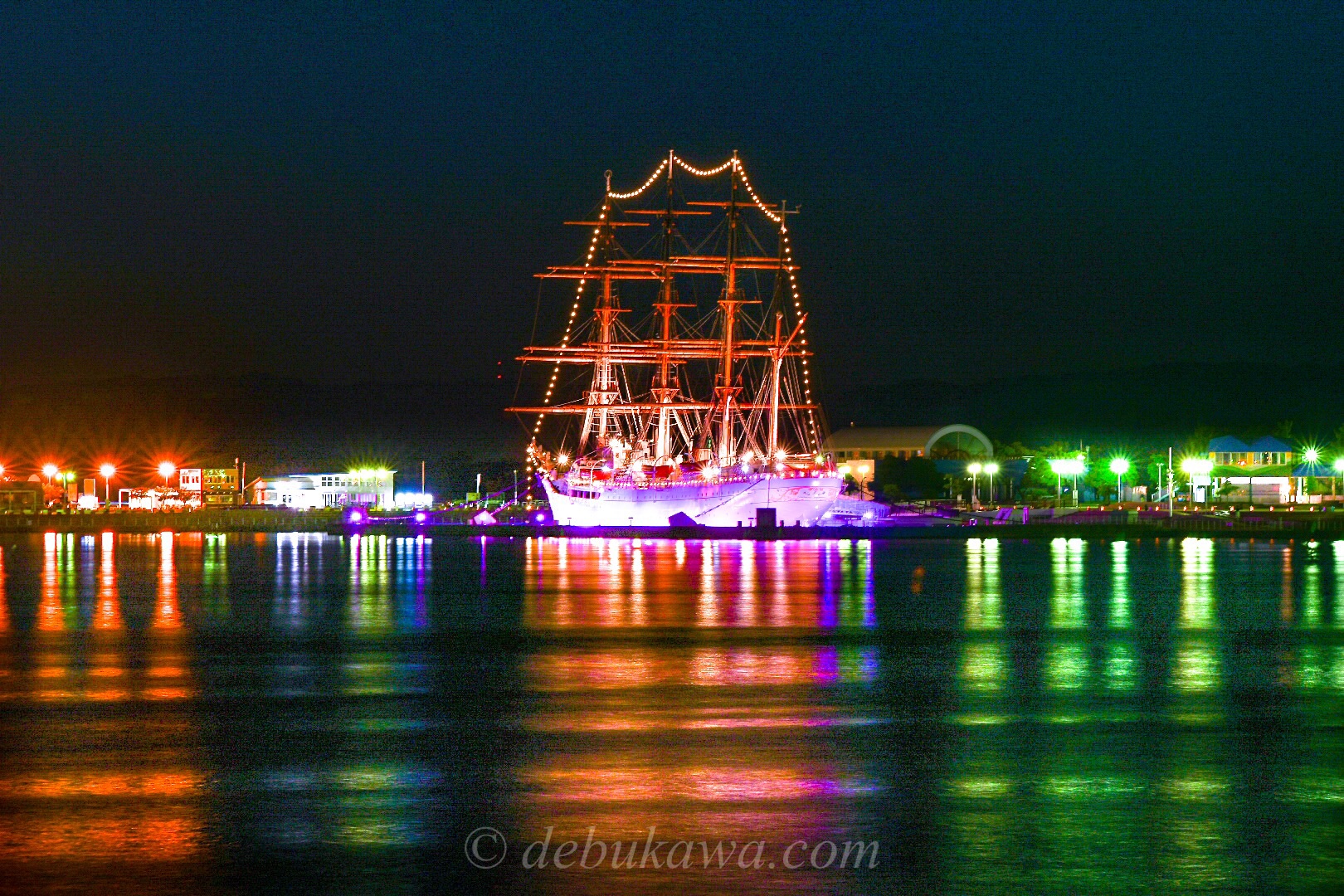 夕暮れの海王丸パーク…あいの風プロムナード : デブかわ フォトブログ