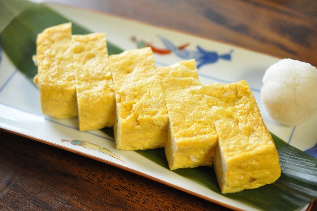 だし巻き玉子 : debutousanのお食事日記