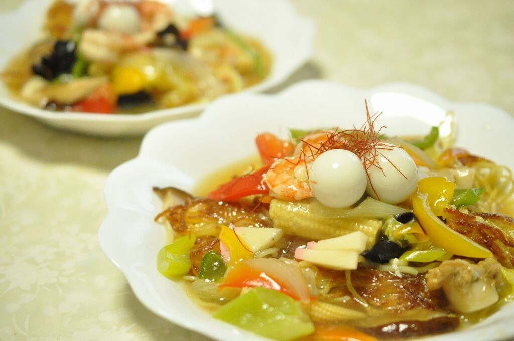 あんかけ焼きそば Debutousanのお食事日記 あんかけ焼きそば Debutousanのお食事日記