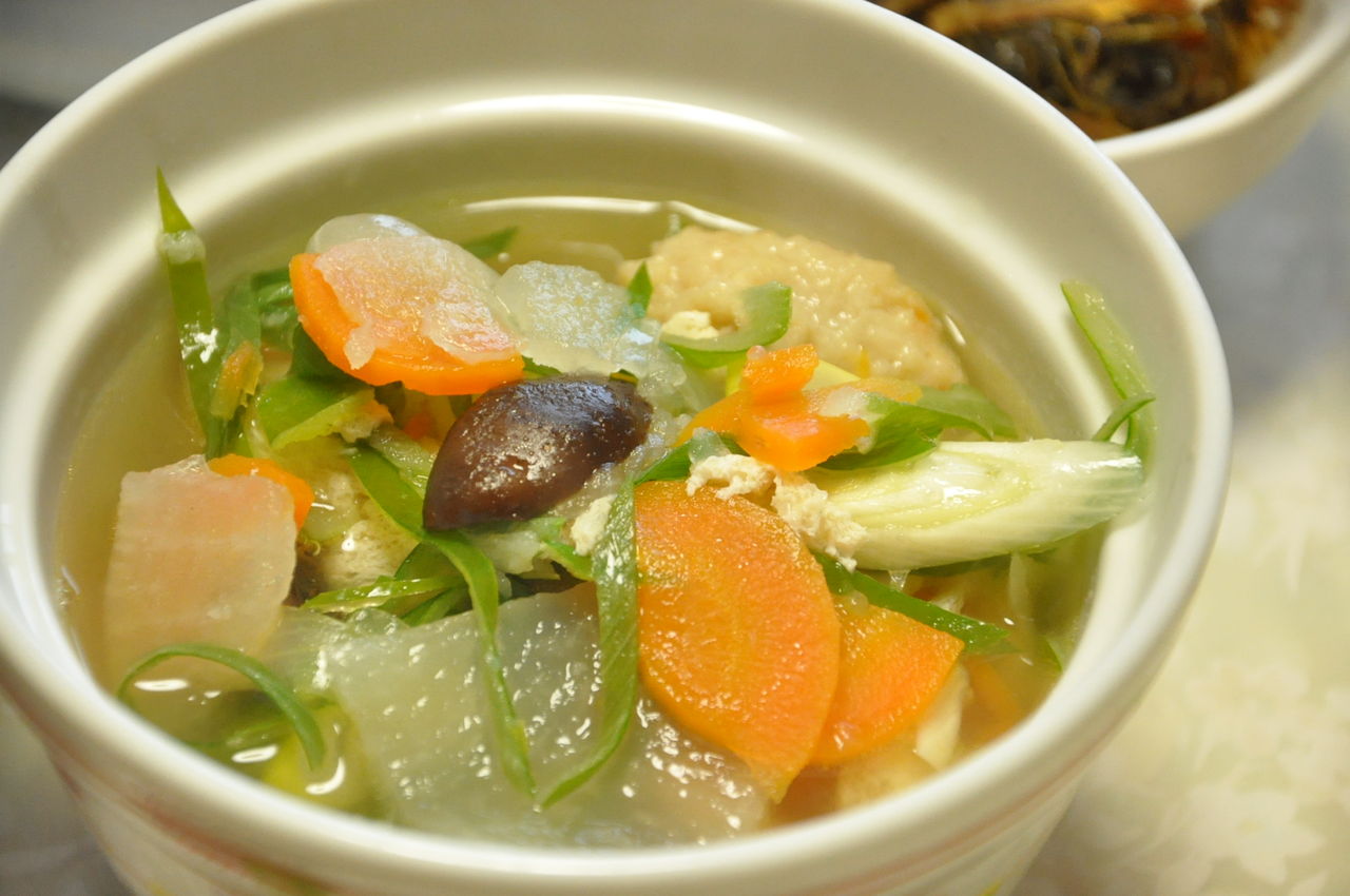 すり身団子汁 Debutousanのお食事日記 すり身団子汁 Debutousanのお食事日記