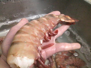 超 超 特大天然シータイガー海老 こたろう