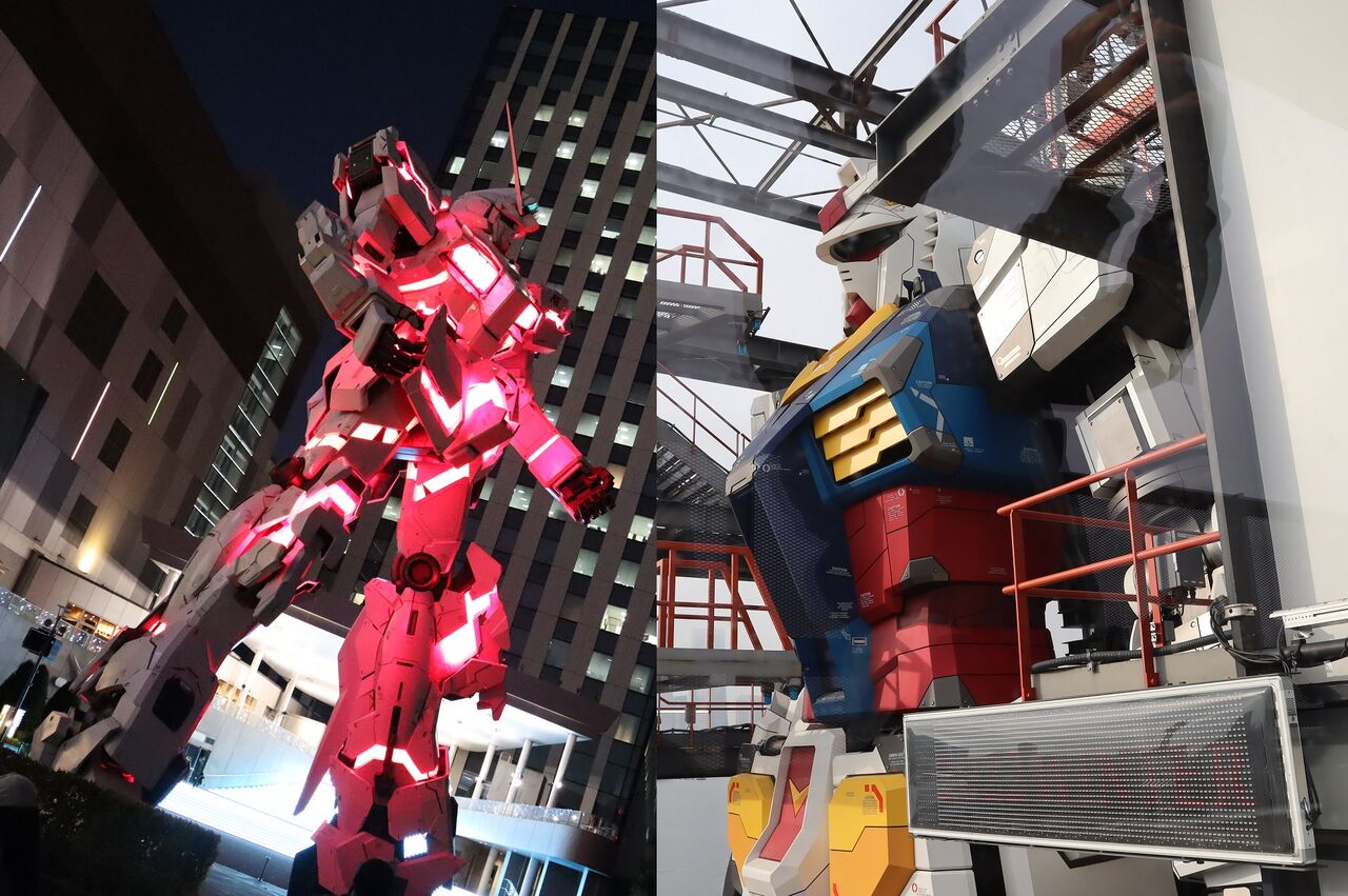 ガンダムベース東京とガンダムファクトリー横浜行ってきました！ : 何 