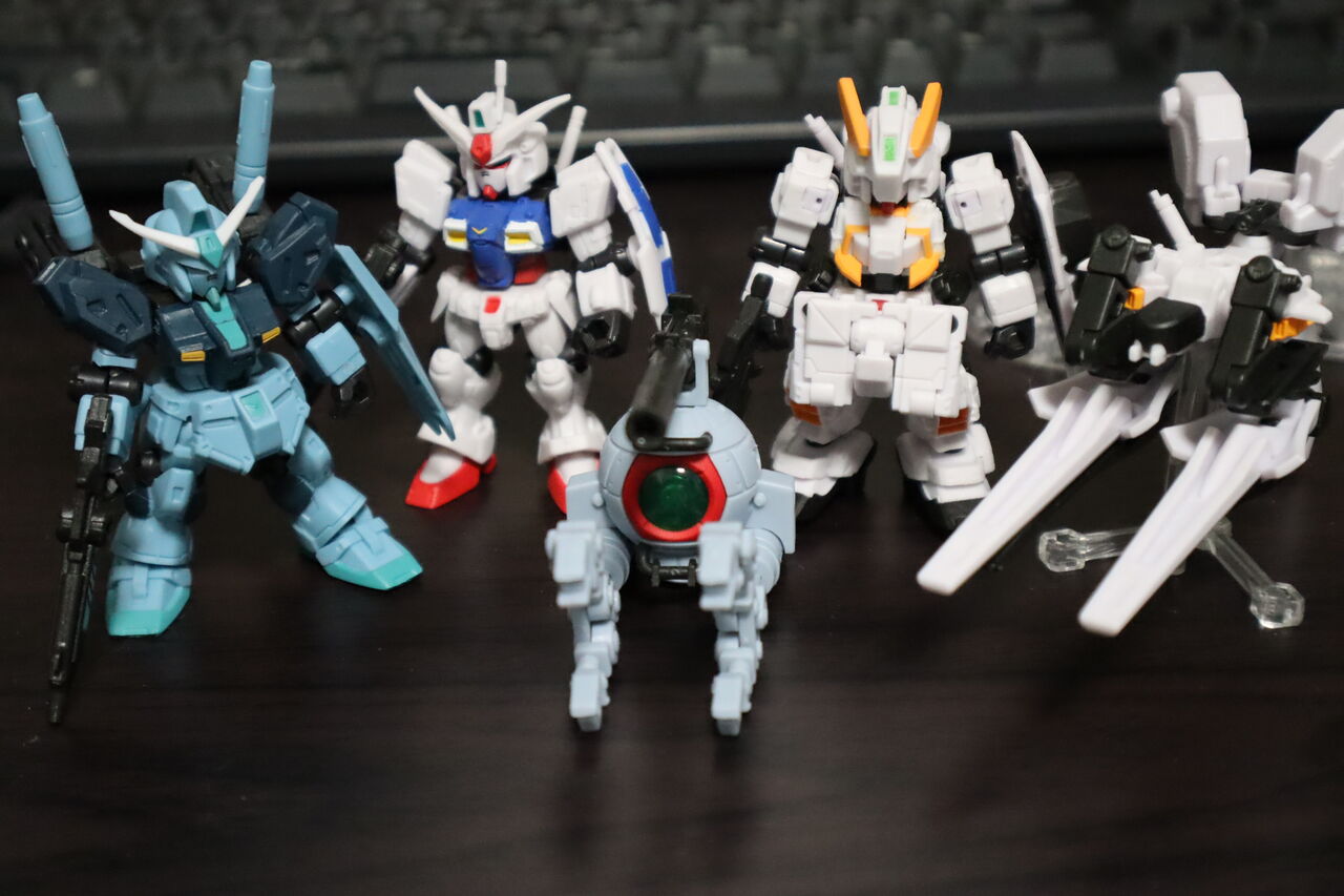 モビルスーツアンサンブル21弾回してきたよ！ : 何かブンドド