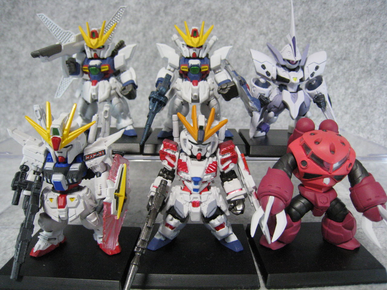 ガンダムコンバージ ガンダムx系4体 説明欄必読)ガンダム コンバージ