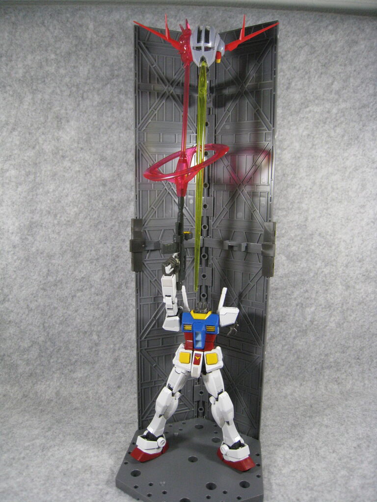 RG ラストシューティング ジオングエフェクトセットを組み立て