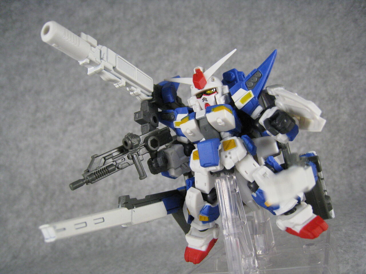 仮組み立て済み　モビルスーツアンサンブルEx17 フルアーマーガンダム7号機 機動戦士ガンダム MOBILE SUIT ENSEMBLE EX17 重装フルアーマー