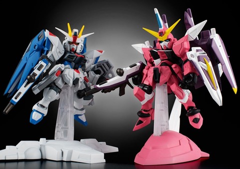 モビルスーツアンサンブル ジャスティスガンダムなどが予約開始