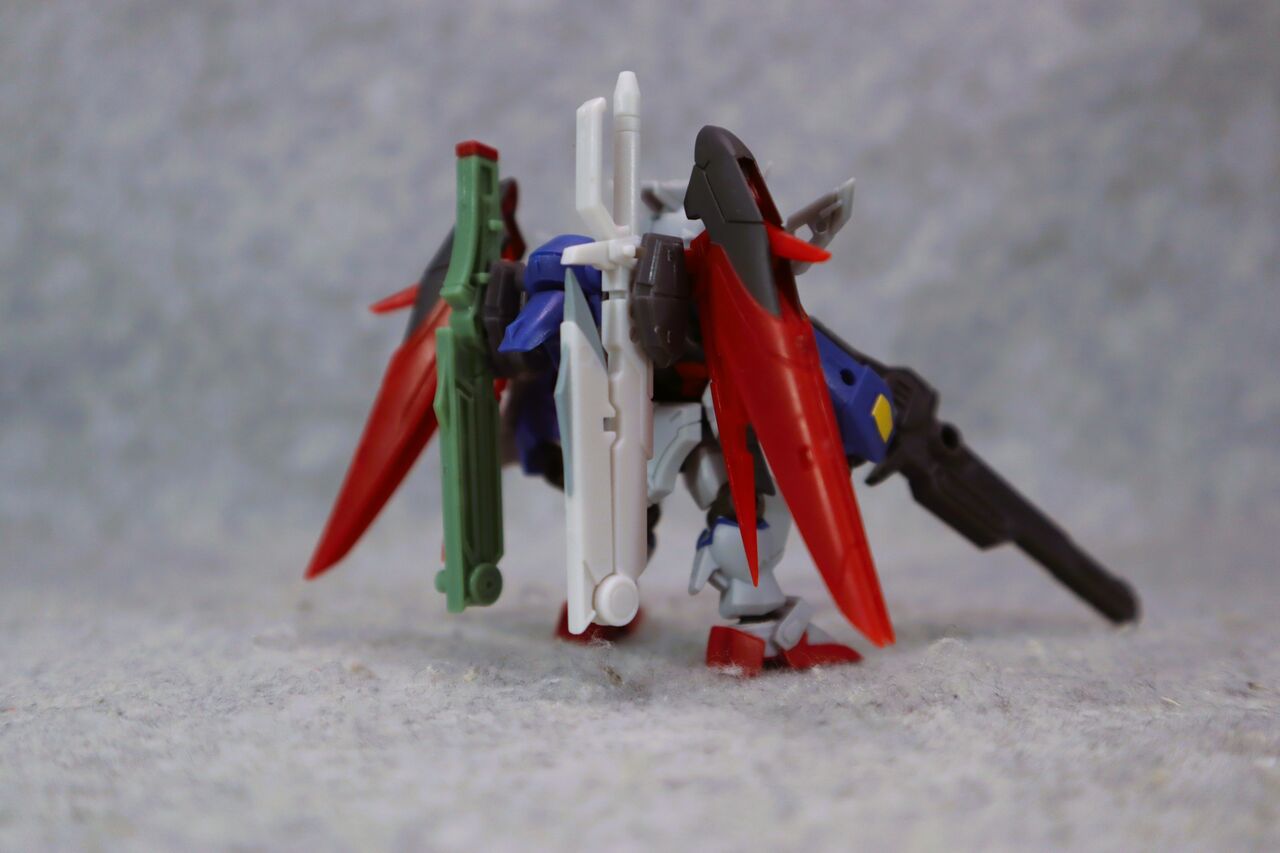 モビルスーツアンサンブル　 EX55　デスティニーガンダムSpecII　未開封品 デスティニーガンダムSpecII」が“最終決戦仕様”で舞い降りる！光の翼や