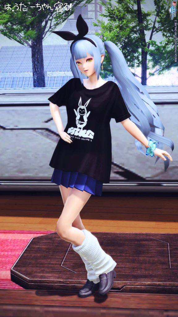 ルーズソックスの可能性 ぱぅだーちゃん寝る