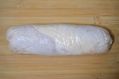 レンジ鶏チャーシュー工程2