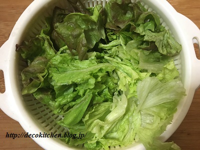 レタス炒飯工程１