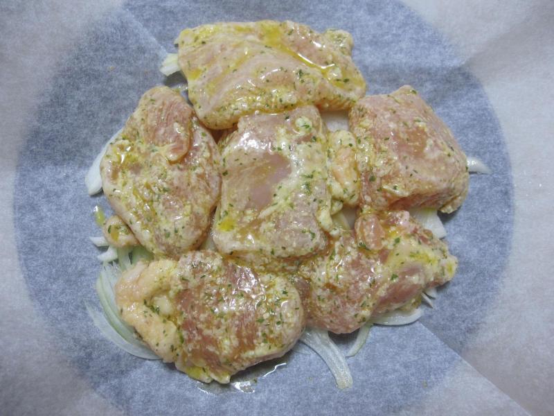 レンジでピカタ風１４