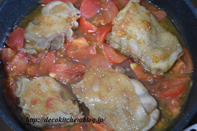 トマトチキン工程５