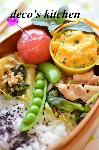 カレーきんぴらのお弁当4