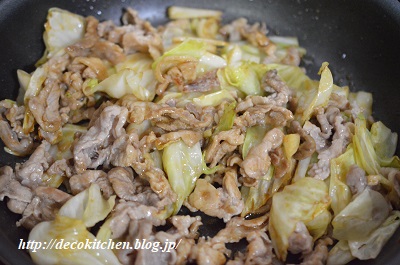 醤油炒め工程8