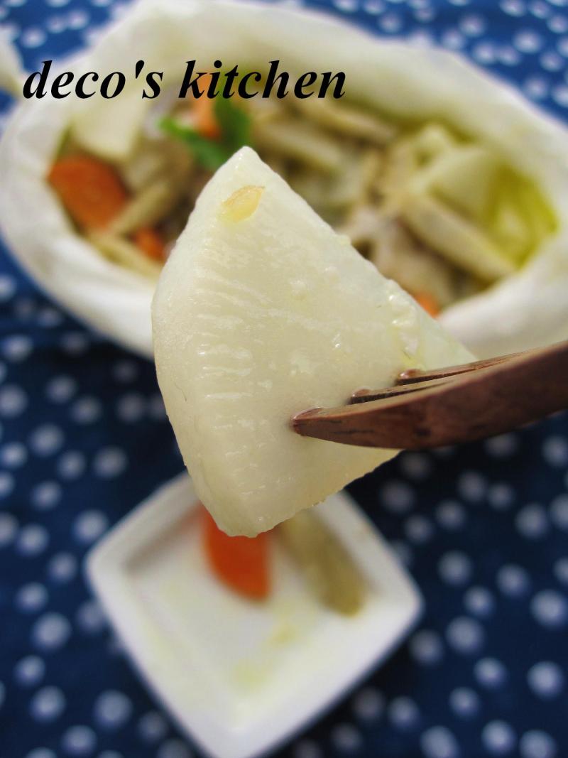 根菜の和風アヒージョ９