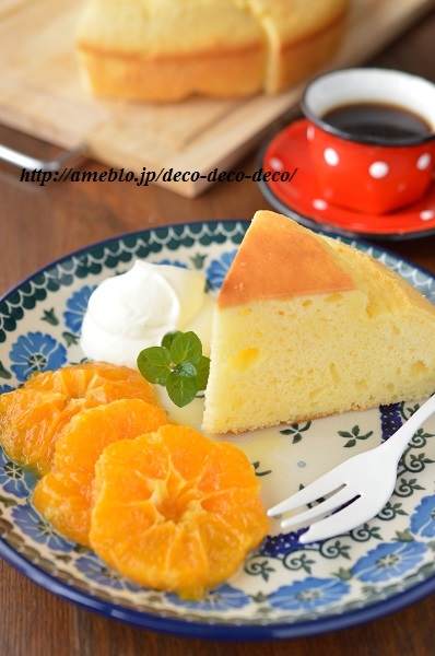 みかんケーキ６