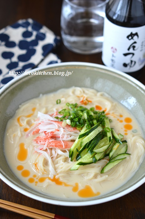 豆乳そうめん5