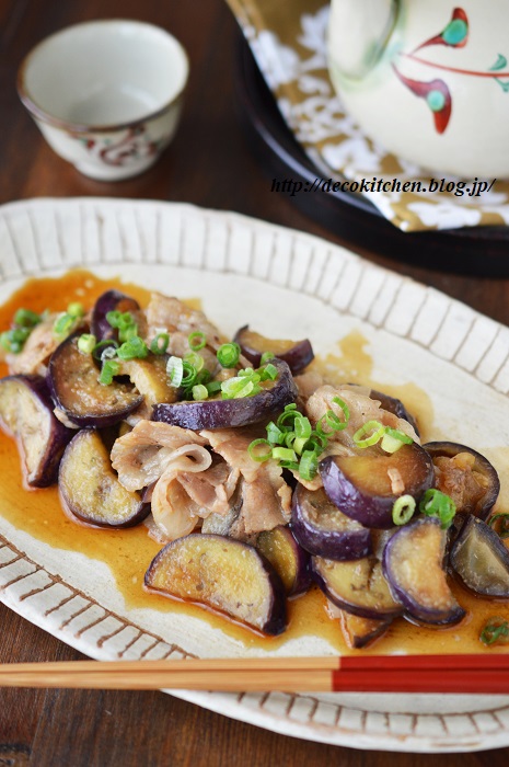 茄子生姜焼き5