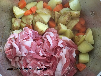 肉じゃが風工程３