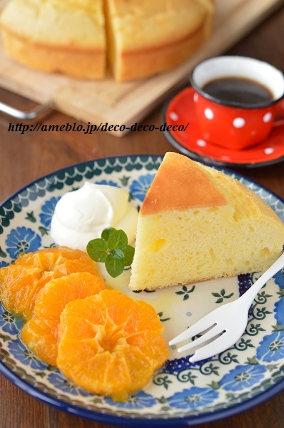 みかんケーキ２