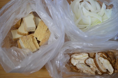 厚揚げ炒め工程１