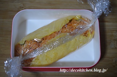 オムライス弁当工程6