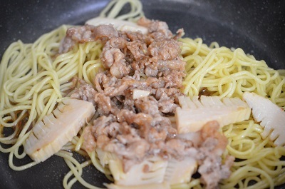 焼きそば工程4