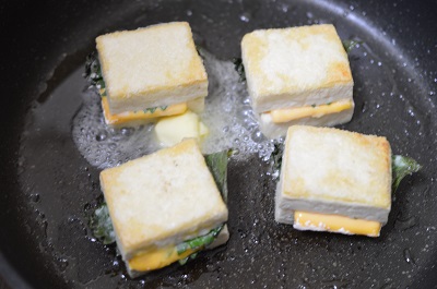 豆腐ステーキ工程９