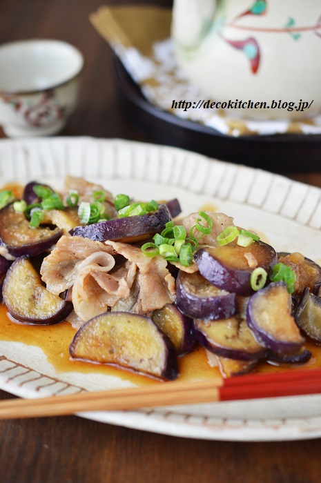 茄子生姜焼き3