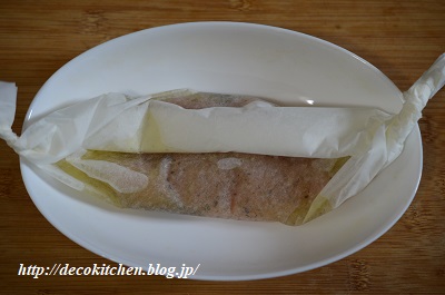 ささみレンジ蒸し工程4
