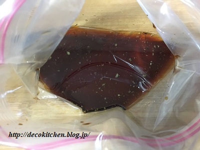 はちみつ醤油工程1