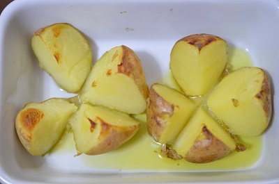 トースター焼き工程2