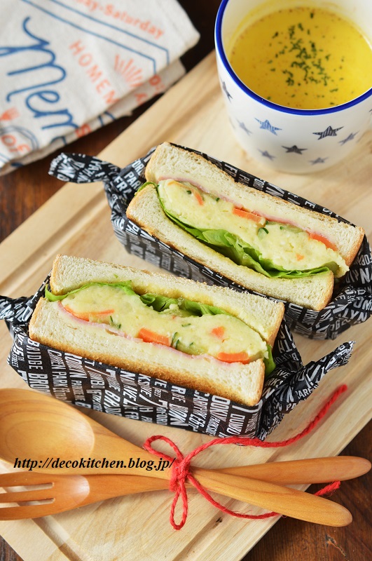 昨日の朝ごはんは コーンポテサラサンド と レンチンかぼちゃスープ でした ていう話 Decoの小さな台所 体にやさしい妄想料理レシピ 薬膳メモ付き Powered By ライブドアブログ