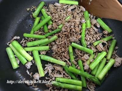 にんにく醤油炒め工程6