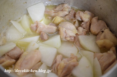 トマト煮工程５
