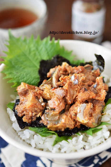 さば缶丼3