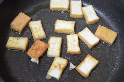 厚揚げ炒め工程４