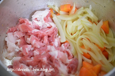 肉じゃが工程４