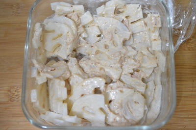 蓮根マヨぽん工程5