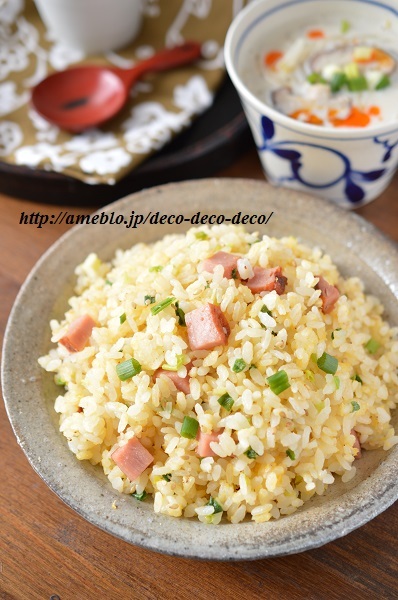 レンジ炒飯1