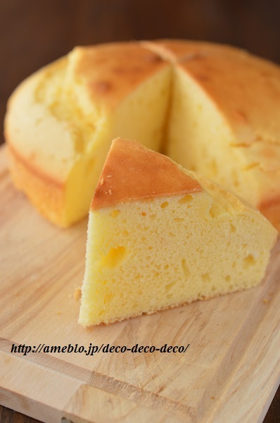 みかんケーキ工程6