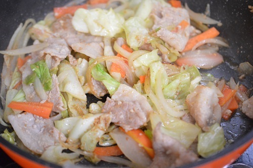 塩麹蒸し焼き工程4