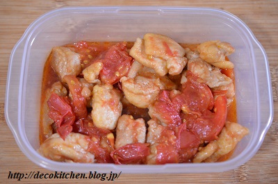 トマト炒め弁当工程5