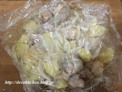 鶏じゃが風工程8